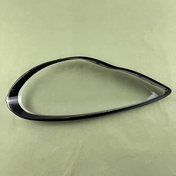Car Headlamp Clear Lens Compatible With Porsche For Panamera 2010 2011 2012 2013 Car Headlight Lens Cover Lampshade Headlamp Lens Auto Headlight Shell CoverLeft
