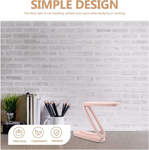 Miniatura 8 de OSALADI LED Desk Lamp Foldable Table Light Reading Lamp Bedside Night Light USB Rechargeable Lamp