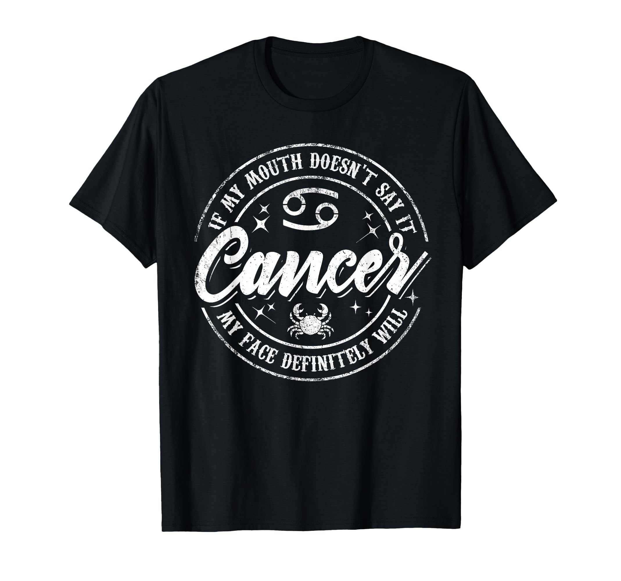 Cancer Horoscope Astrology Birthday Zodiac Sign Men Women T-Shirt