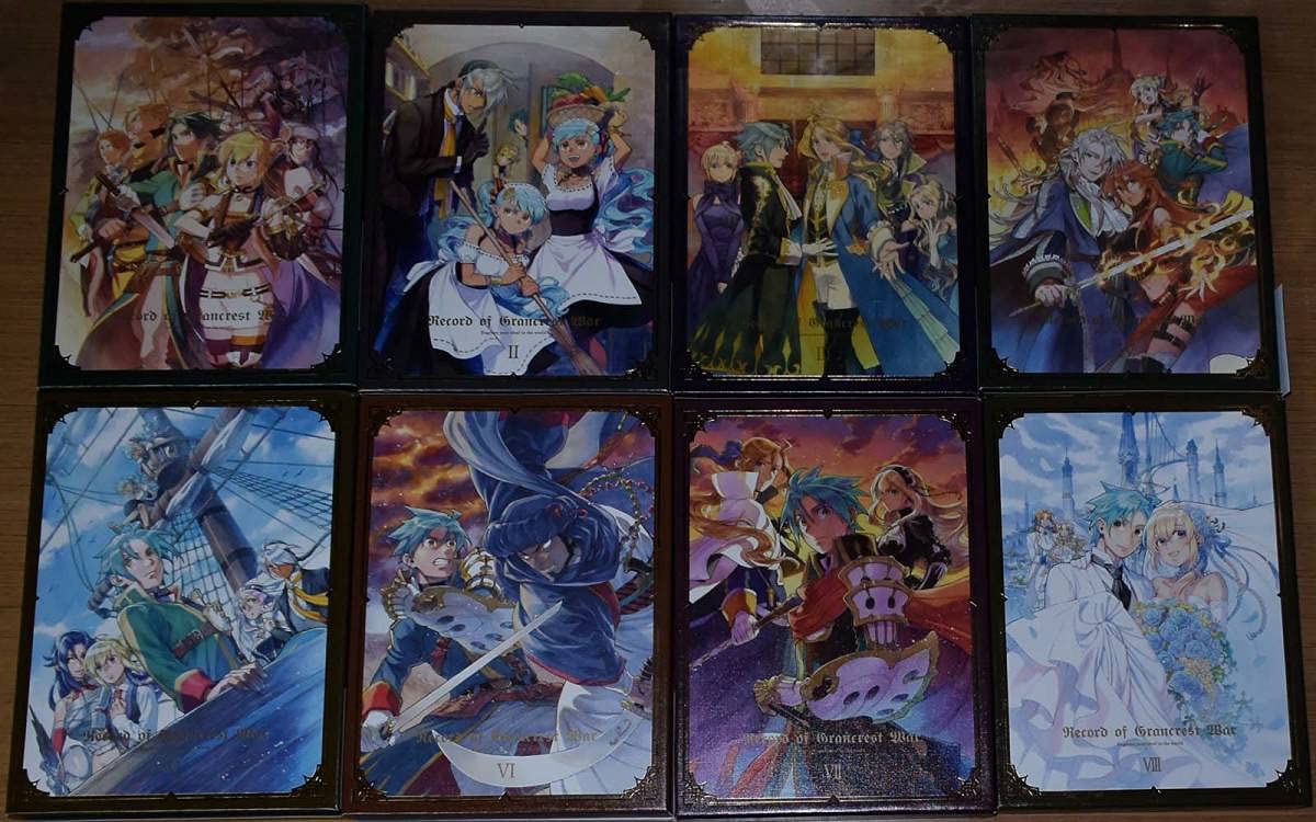 Amazon.co.jp | Blu-ray グランクレスト戦記 完全生産限定版 全8巻 