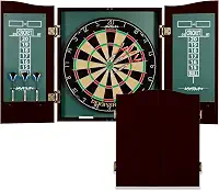 EastPoint Sports Conjunto de dardos e armários de cerdas – perfeito para sala de jogos e bares