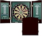 EastPoint Sports Official Size Dart Board Cabinet Set- Easy-Assembly & Complete with 6 Deluxe Steel Tip Darts and Accessories -Premium Darts Set with Scoreboard for Bar Games & Indoor Games