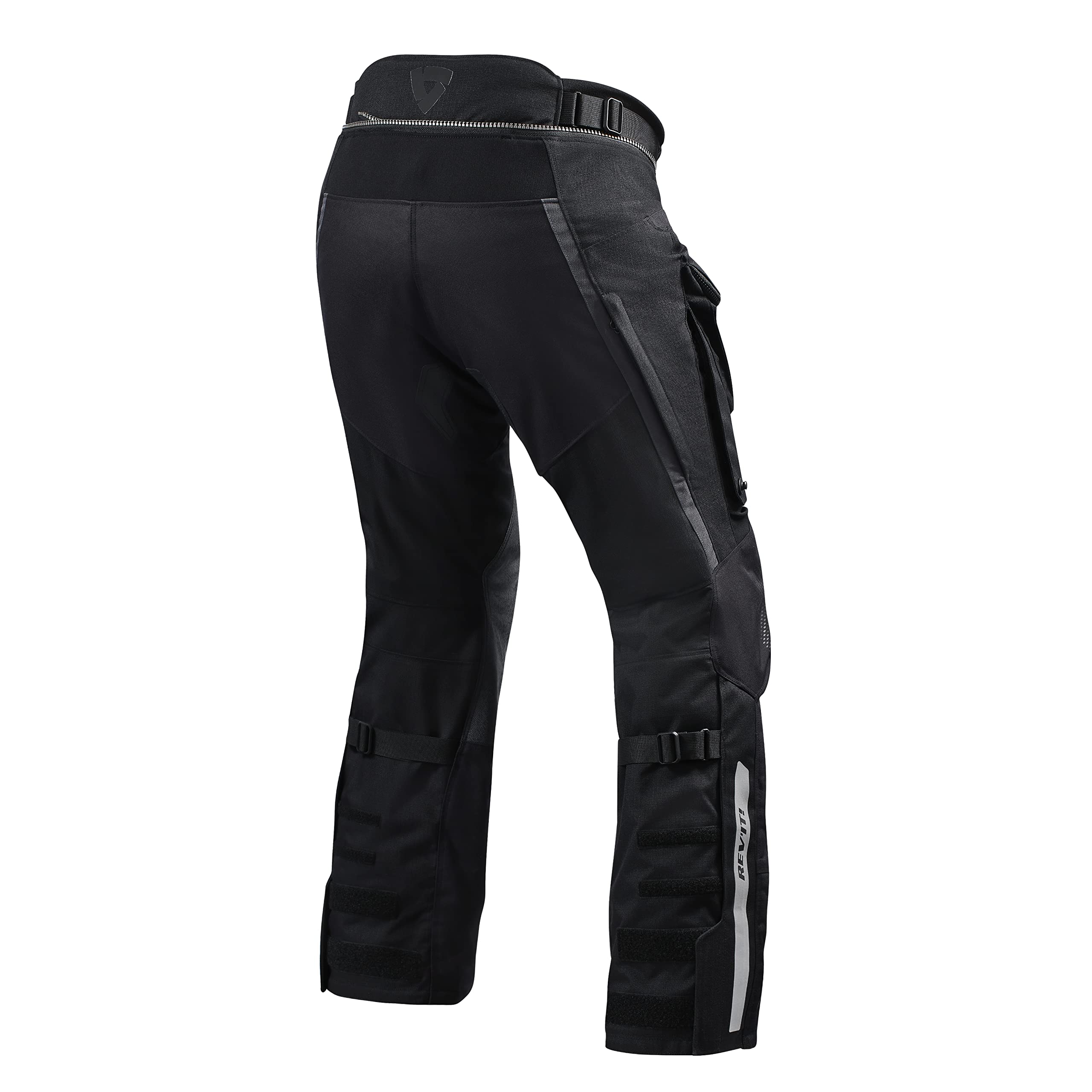 Revit Defender 3 GTX Motocyklowe spodnie tekstylne, czarny, Short L