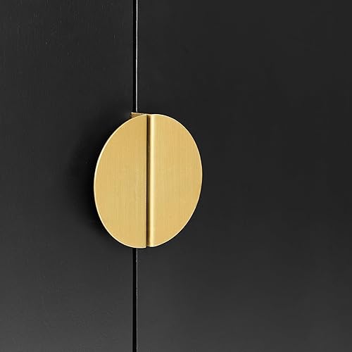 Miniatura 12 de Crosley Furniture Blair Mid-Century - Armario de buffet moderno con almacenamiento, sala de estar, credenza, negrodorado