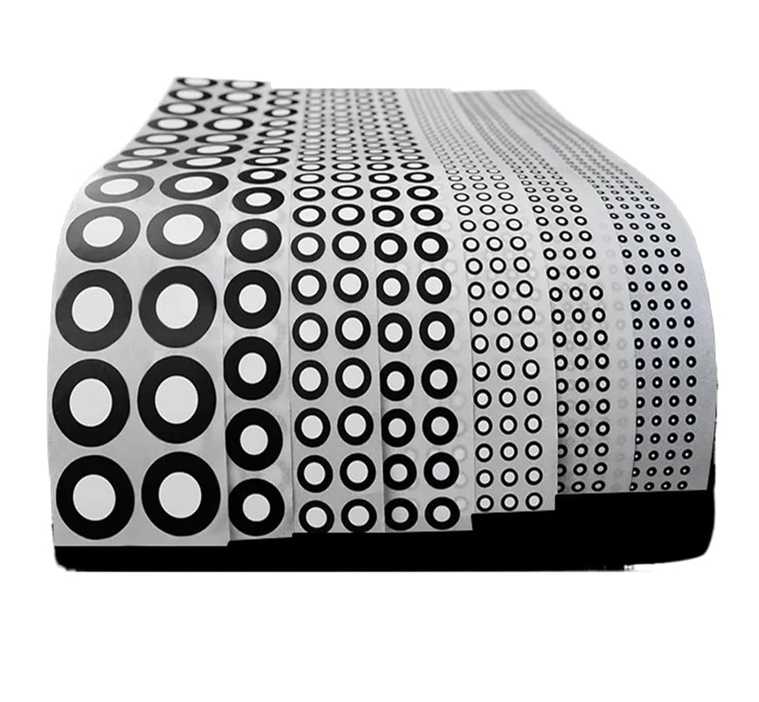 3D Scanning Marker, 3D Scanning Dots, 3D Scanner Marker Self Adhesive Digital Reader Marker Point Label Matte Black Dot Marker Point for 3D Scanning(Model 1)