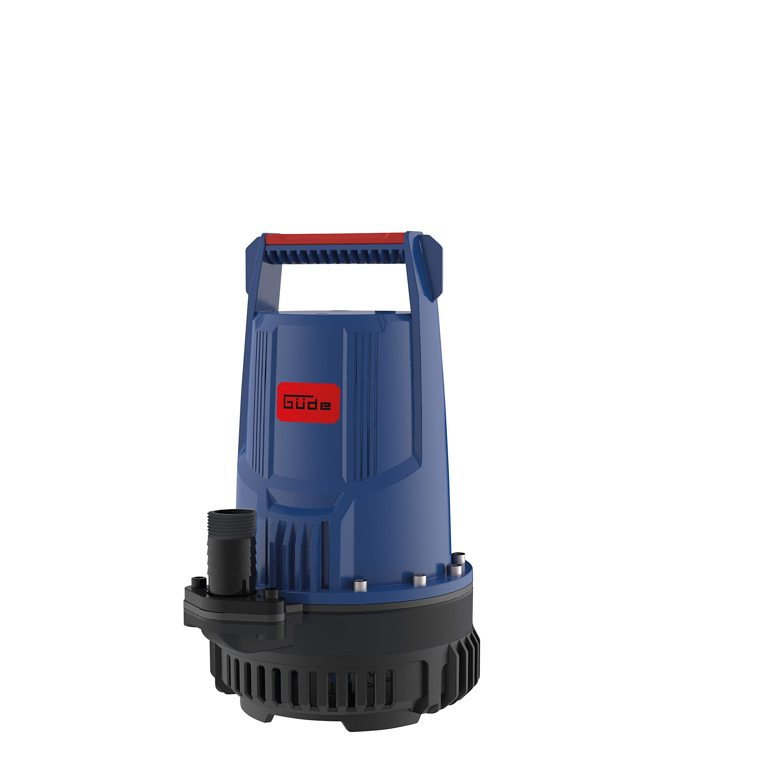 Güde Akku Regenfasspumpe RFP 18-201-23 (18 V, 2000 l/h, max. Förderhöhe 7 m, Kabellänge 3 m, max. Eintauchtiefe 2,5 m, Akkupack 2,0 Ah, Schnellladegerät, Ladezeit ca. 1 h)