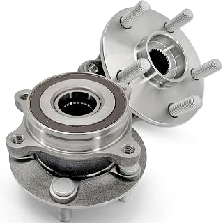 Pair 513287 Front Wheel Bearing Hub Assembly Compatible with Toyota Prius 2010-2015, for Toyota Prius Plug-in 2012-2015, for Lexus CT200H 2011-2017, Hub Bearing 5 Lug
