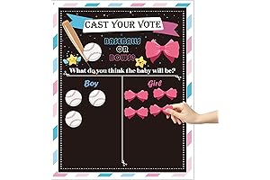 Baseball or Bows Gender Reveal Games