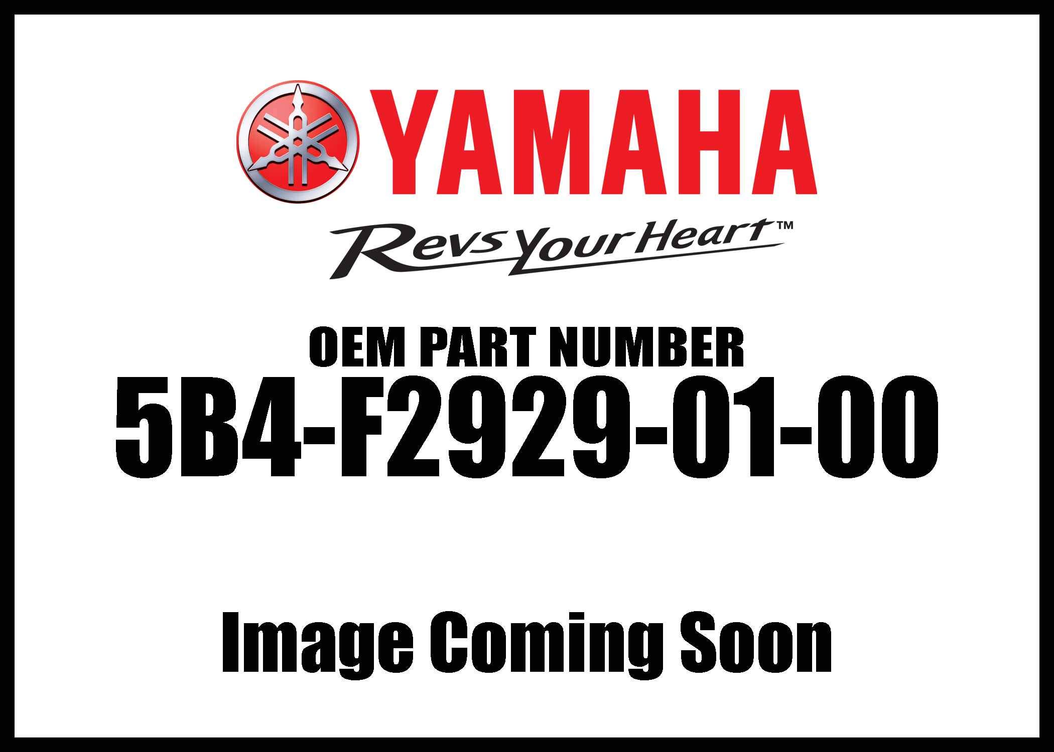 YAMAHA 5B4-F2929-01-00 ¹êµå °í¹« 5B4F..