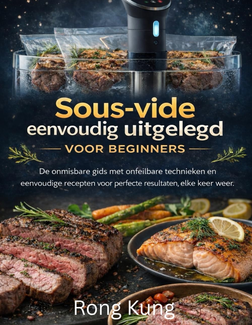 Sous-vide eenvoudig uitgelegd voor beginners: De onmisbare gids met onfeilbare technieken en eenvoudige recepten voor perfecte resultaten, elke keer weer.