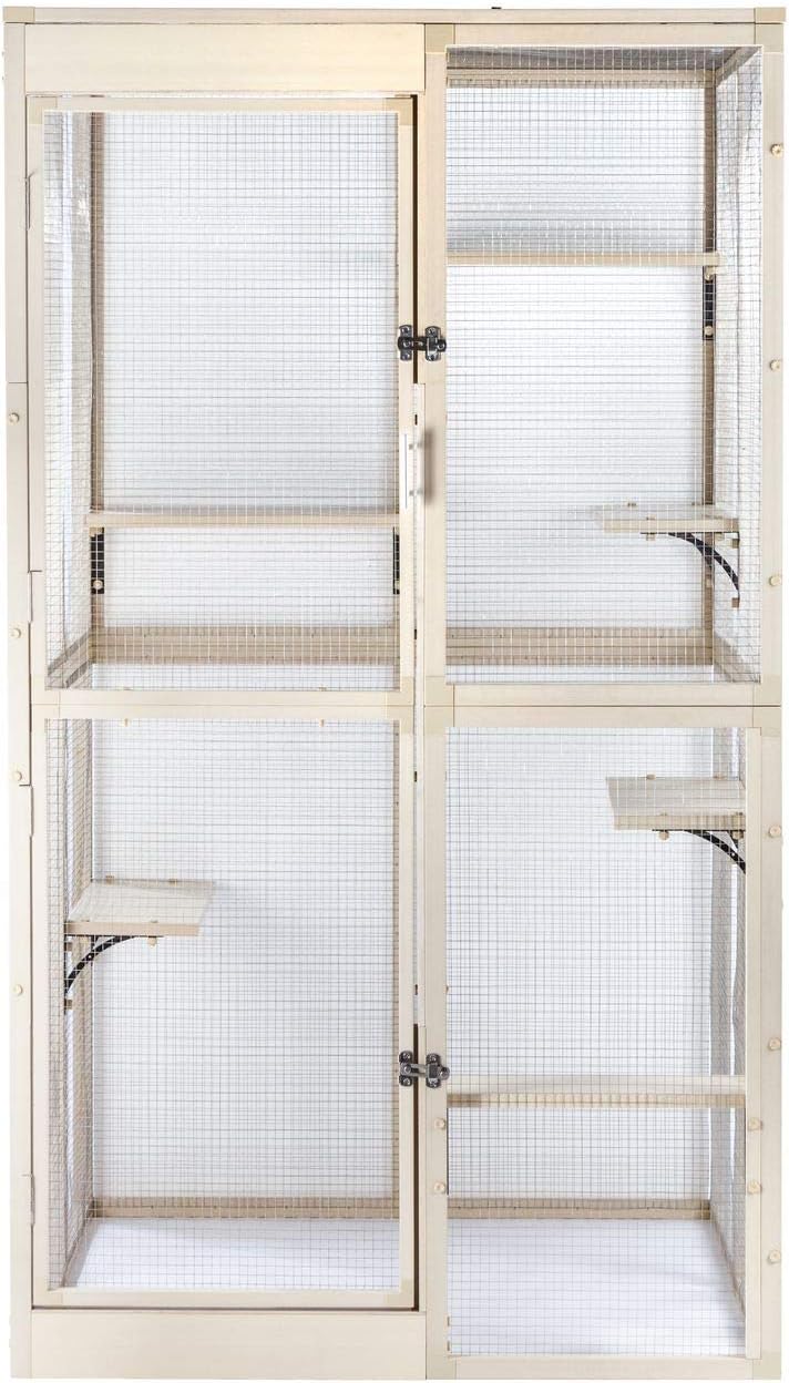 New Age Pet ECOFLEX Easy to Assemble Kitty Katio Pen with