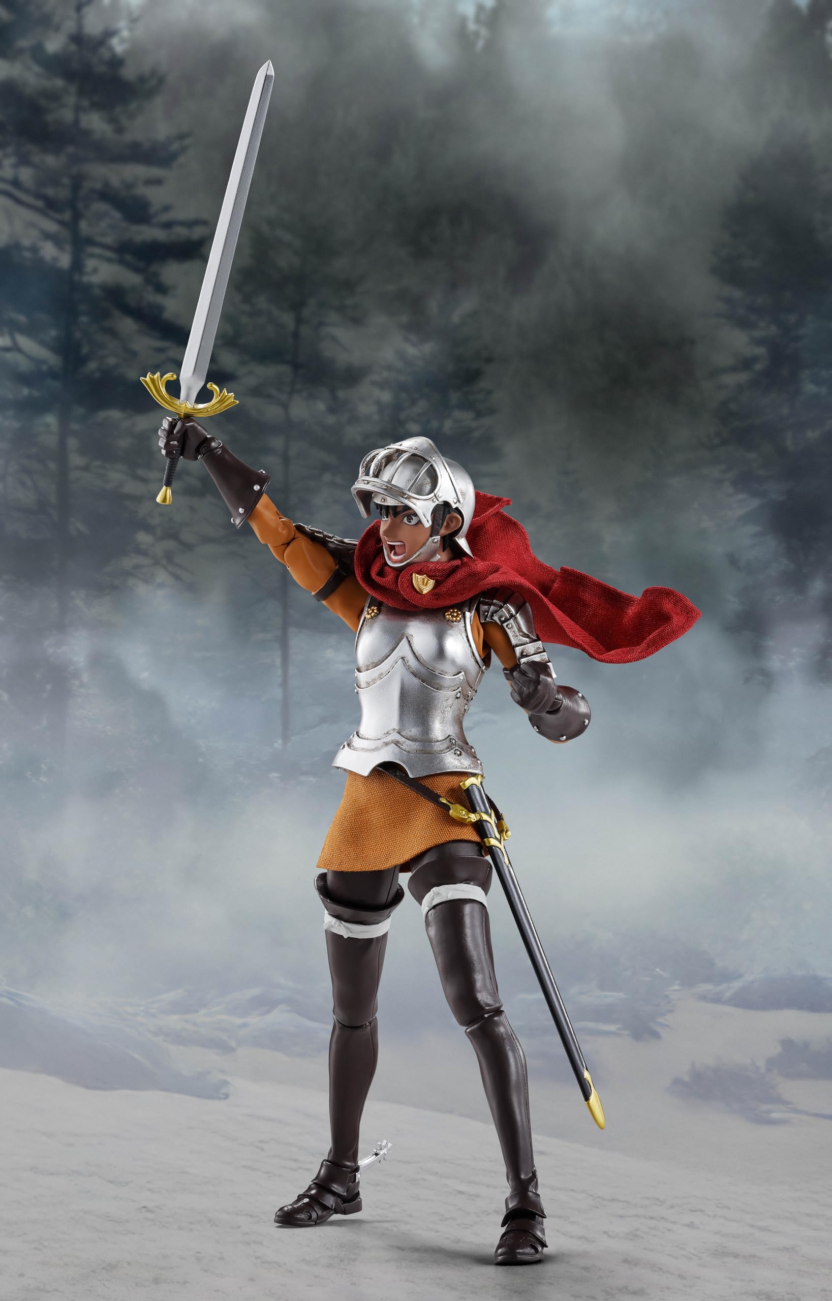 TAMASHII Nations S.H. Figuarts Berserk Caska (Grupo halcón), Aprox. 145 mm, PVC, ABS, Tela, Figura de acción prepintada