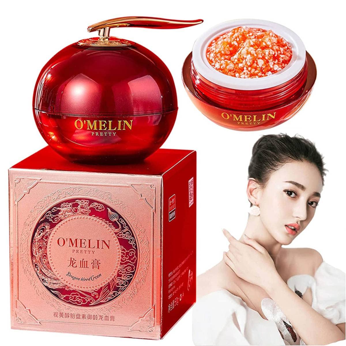 Retinol Placenta Royal Dragon Blood Cream Retinol Placenta Royal Dragon Blood Face Cream Dragons Blood Instant Lifting Serum Retinol Placenta Essence Moisturizing Serum Pores Shrink Facial Serum (1PC)