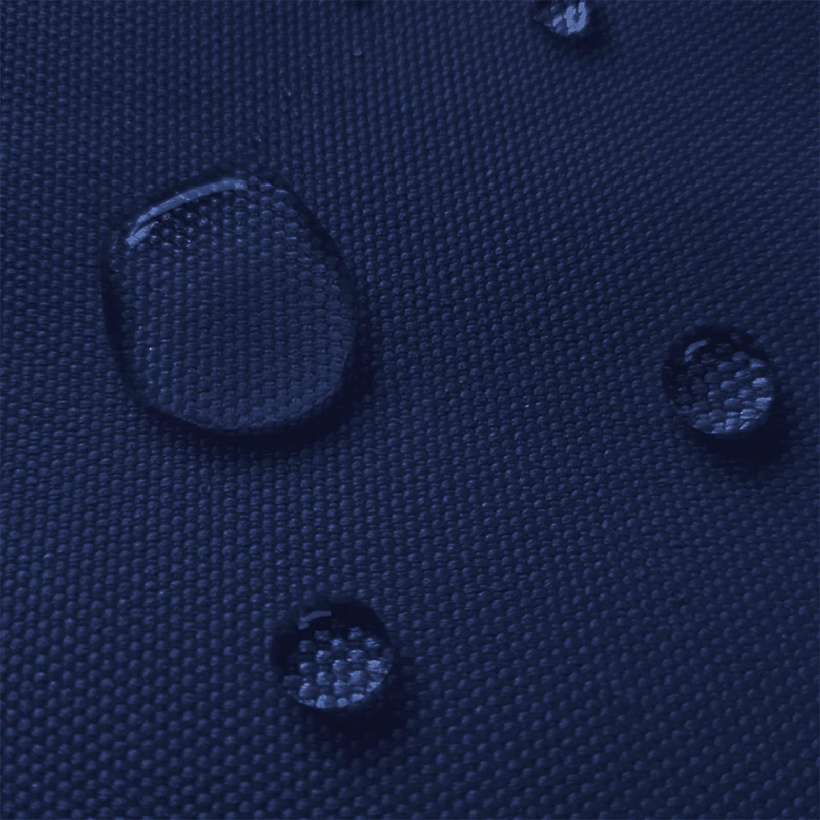 Wasserdichter Canvas-Stoff, 147,3 cm breit, 600D für den Innen- und Außenbereich, UV-beständig, zum Nähen, Heimwerken, Terrassenmöbelabdeckung, 4,5 m, Marineblau