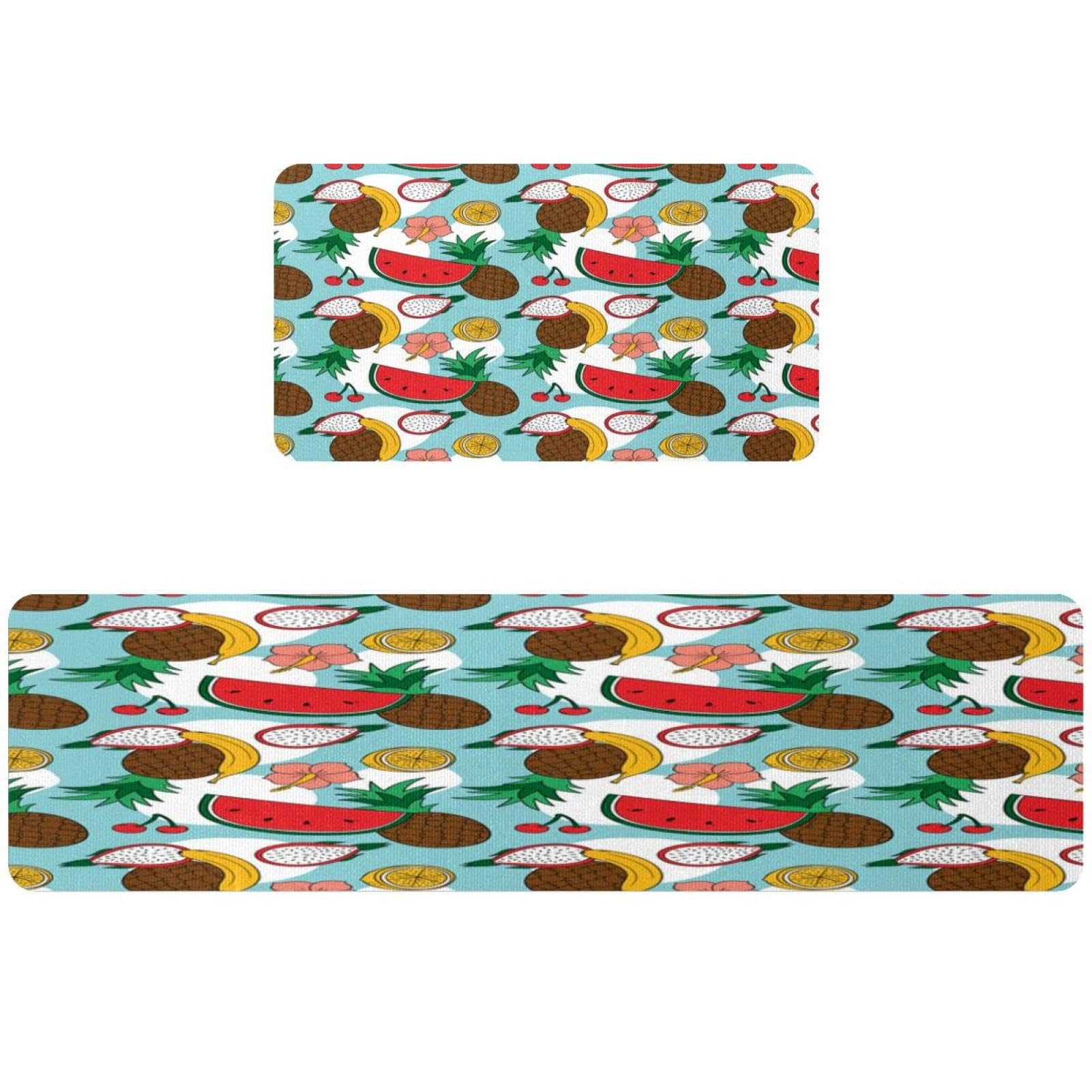 Tapete de cocina de 2 piezas ideal para pasillo y cuarto de lavado