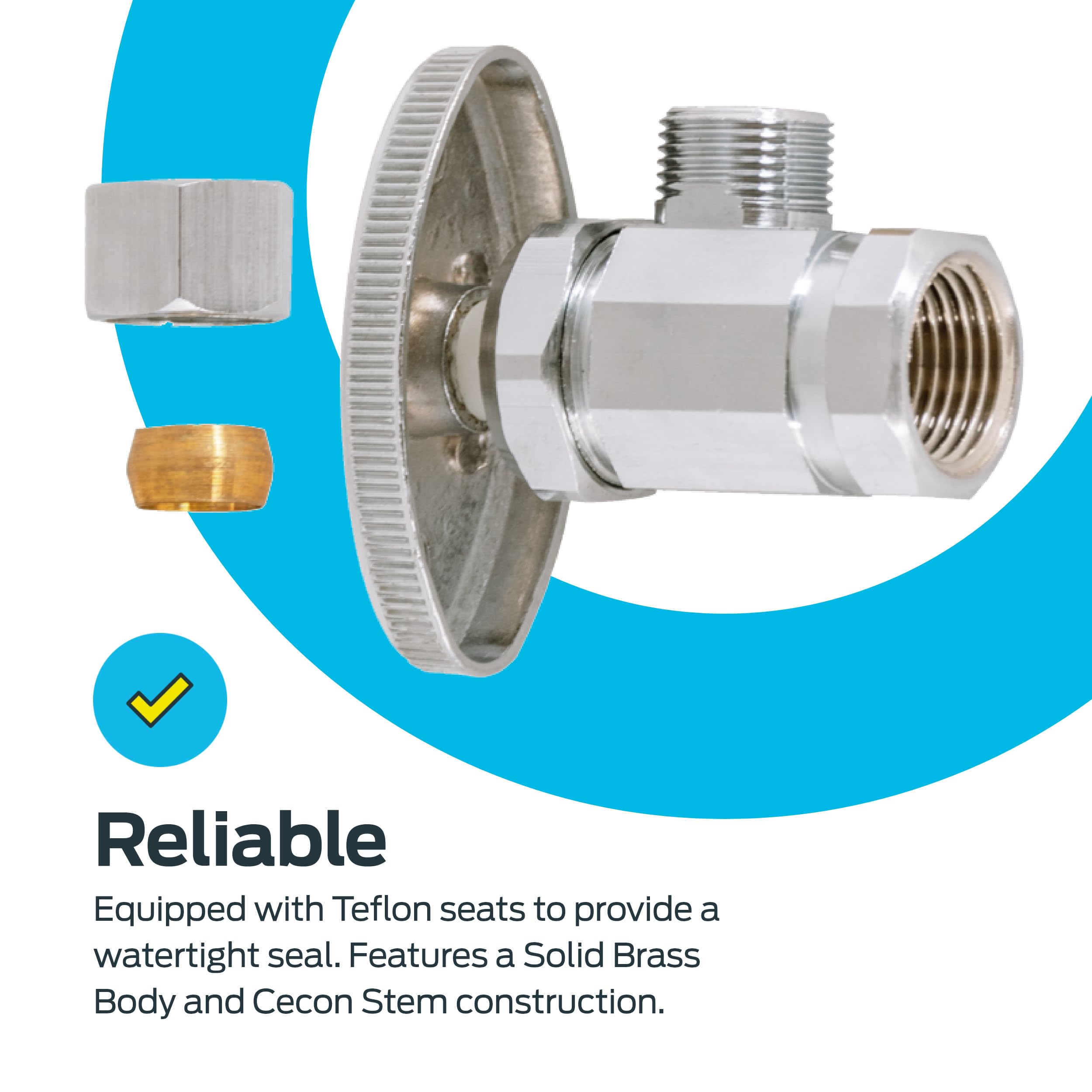 かずみfm38 Eastman 3/8 Inch OD Compression x 3/8 Inch FIP Compression