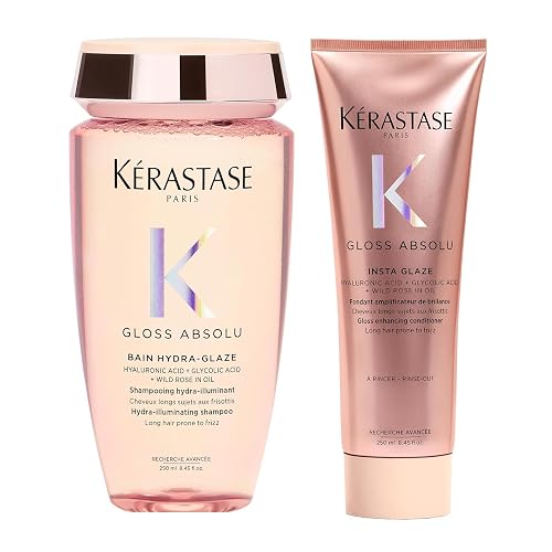 Kerastase Gloss Absolu High-Shine Anti-Frizz Shampoo and Conditioner Set