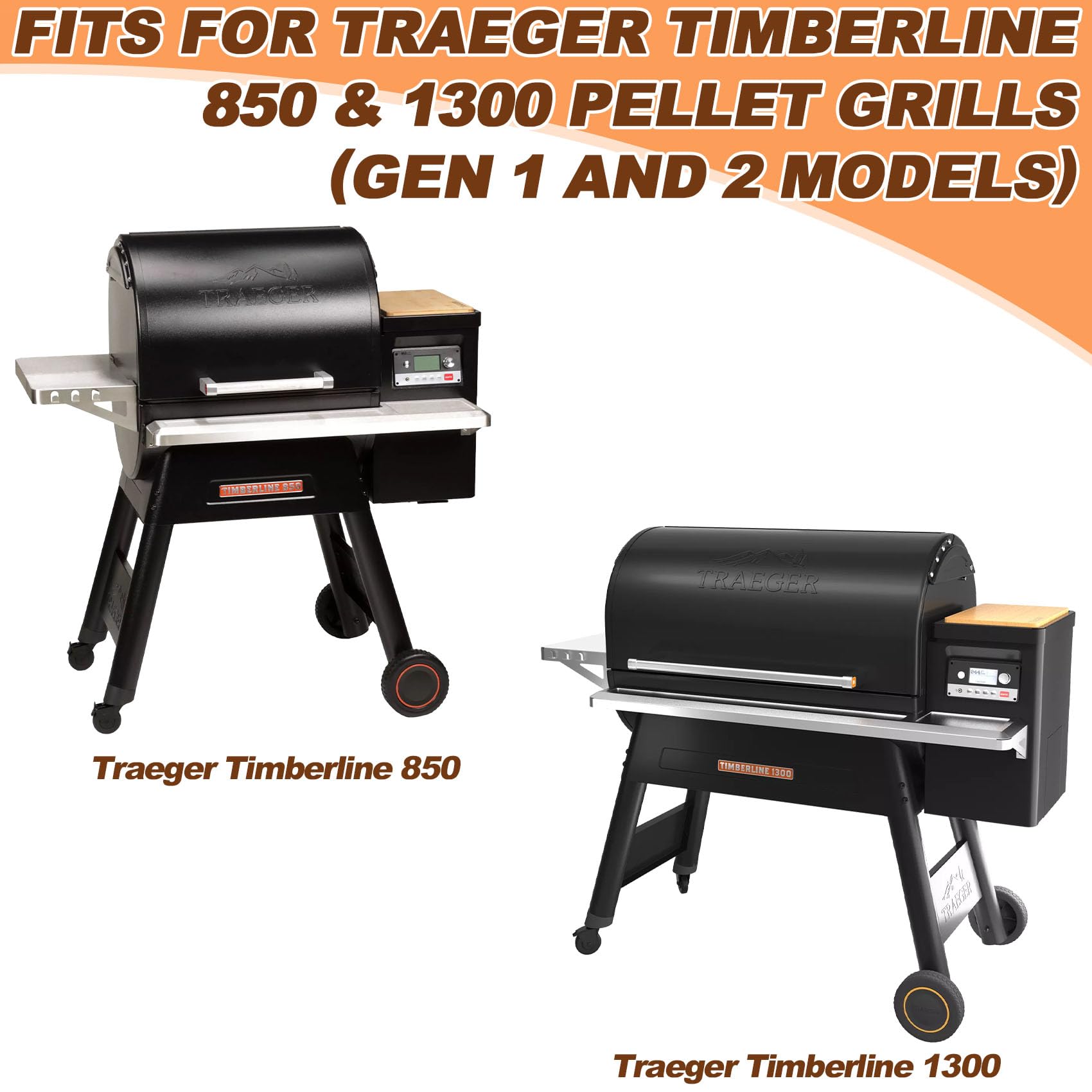 Amazon.com : Grease Drip Pan Liners for Traeger Timberline 850