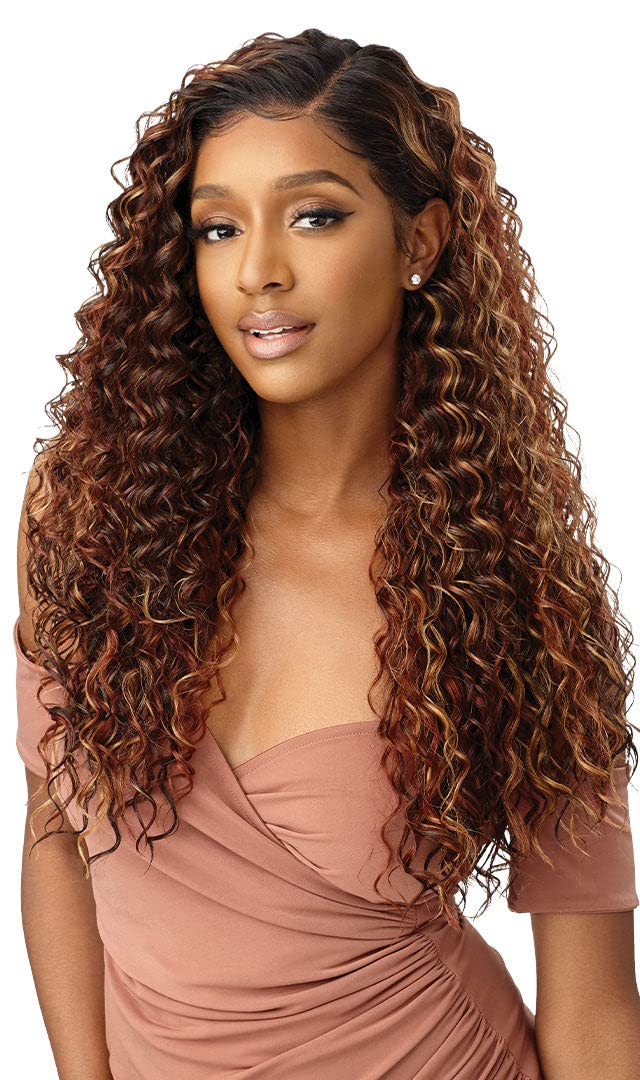 Outre Meltd Hairline Lace Front Wig HD Transparent Redesigned ComfortFit Ear Contour CONSTANZA (DR/RDVV)