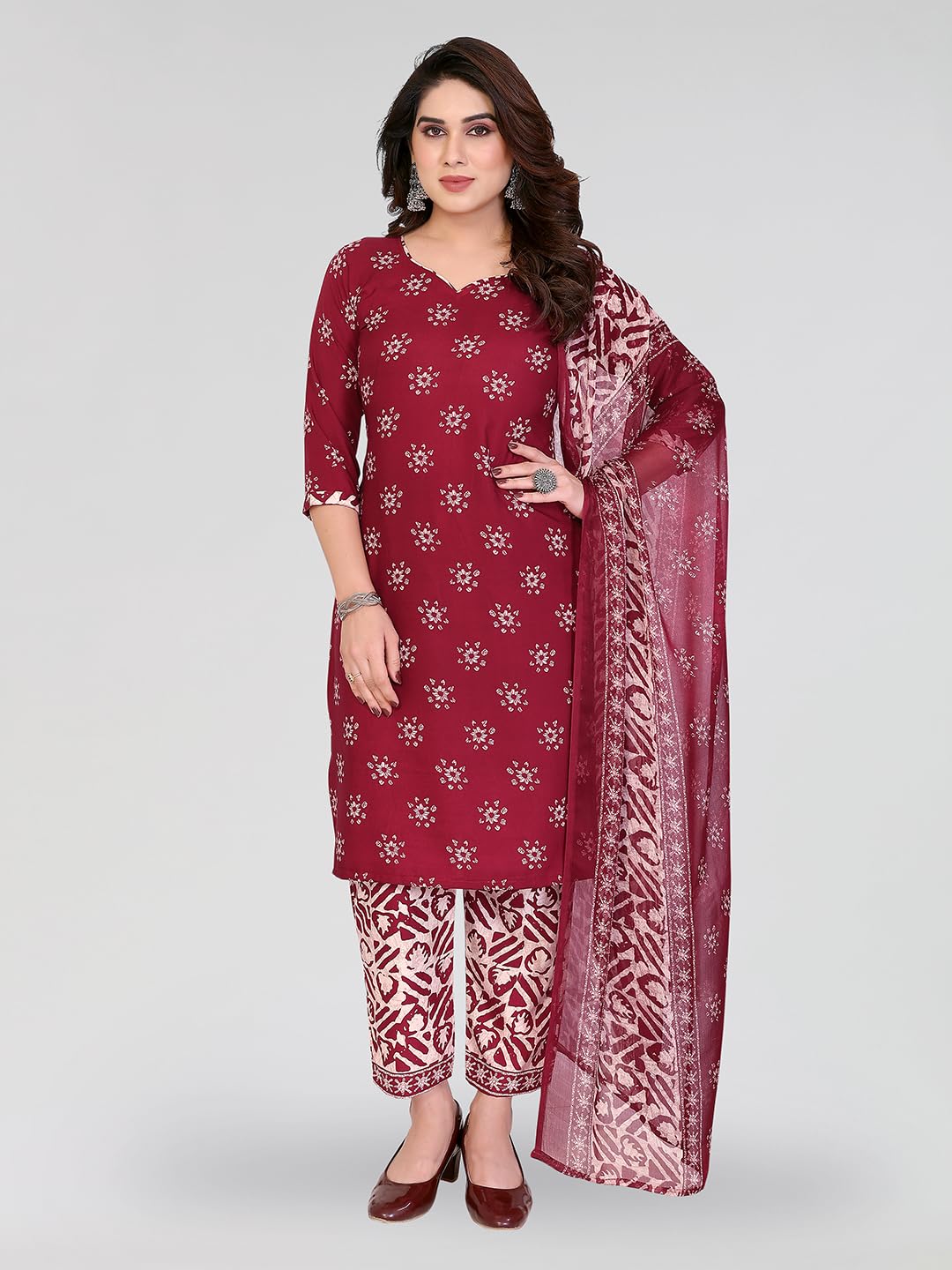 anand sarees ANAND Women's Printed Unstitched Dress Material-picture-36