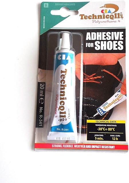2 X Strong Adhesive Glue for Shoes Leather Rubber Felt Nylon Leatherette Fabrics 20ml New