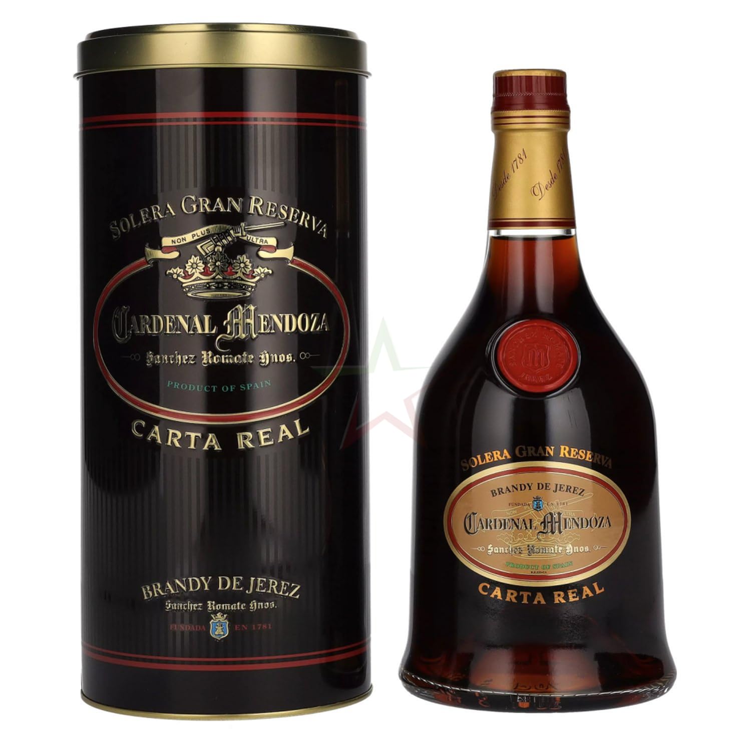 Cardenal Mendoza Carta Real Brandy 40% 0,7 L