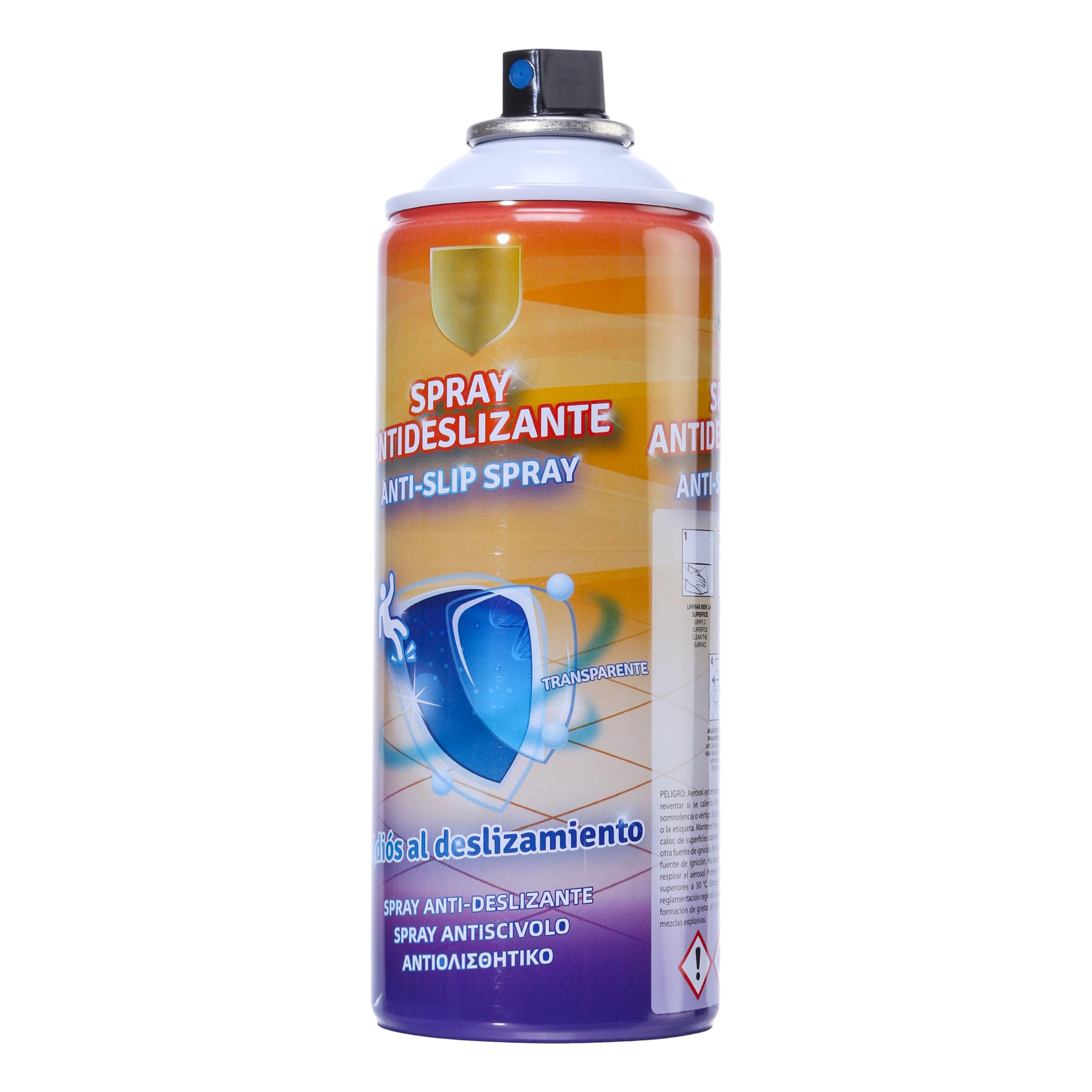 Etrexonline Spray Antideslizante Transparente Multisuperficie 400ml - Seguridad Extra para Ducha, Escaleras, Bañera, Piscinas - Acabado Texturizado, Resistente al Agua (3 unidades)