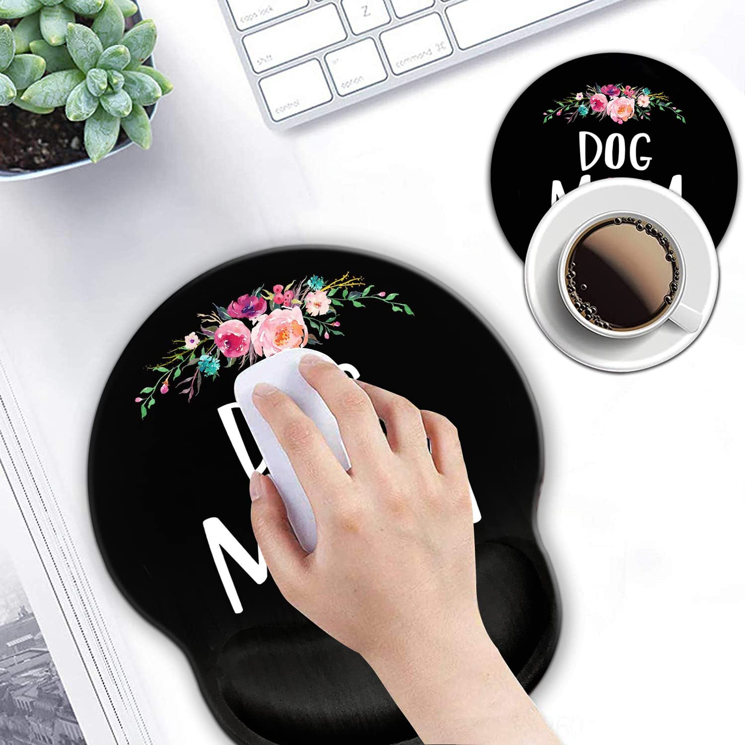 Cat Ergonomic Mouse Pad With Wrist Rest, Gaming Mouse Pad With Wrist - View #10