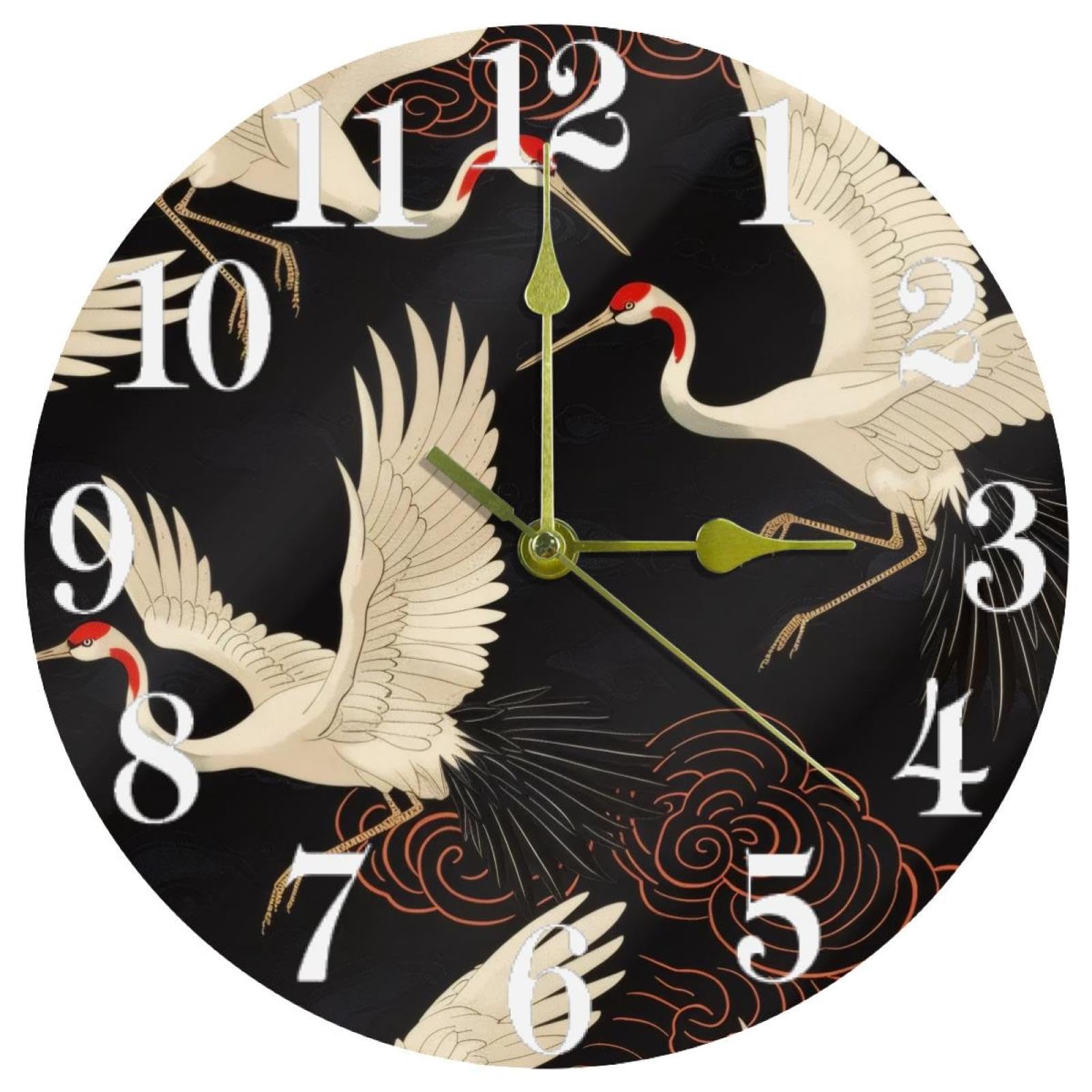 Horloge murale ronde silencieuse pour éliminer le bruit du tic-tac
