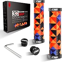 Vista 11 de CNC Empuñaduras de manillar de bicicleta, diseño de empuñaduras de silicona MTB, empuñaduras de gel para bicicleta de montaña/BMX/bicicleta.