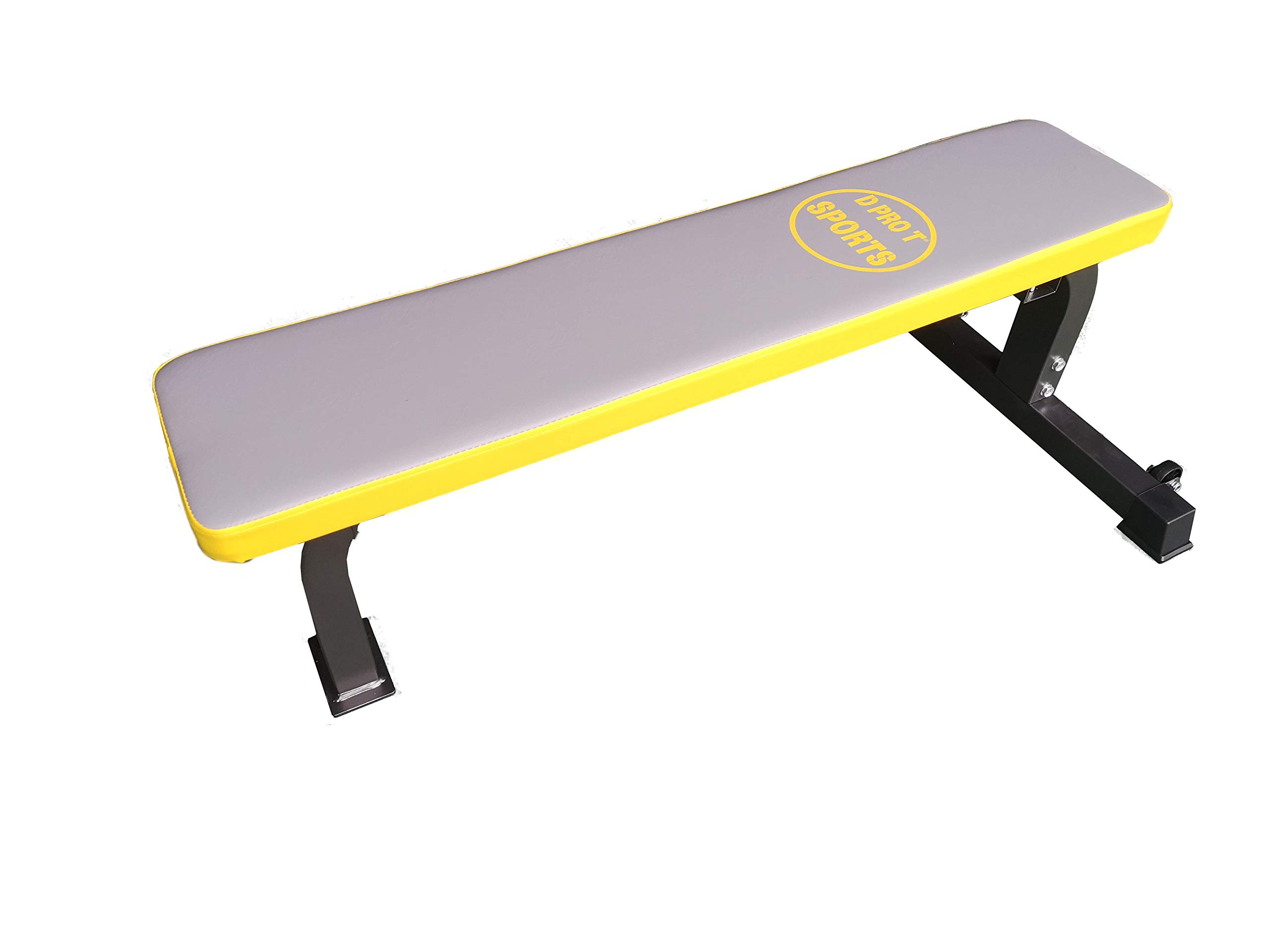D pro T Weight Training Bench Multi Gym Fitness Preacher butterfly Exercise Incline Back (Professions Flat Bench)