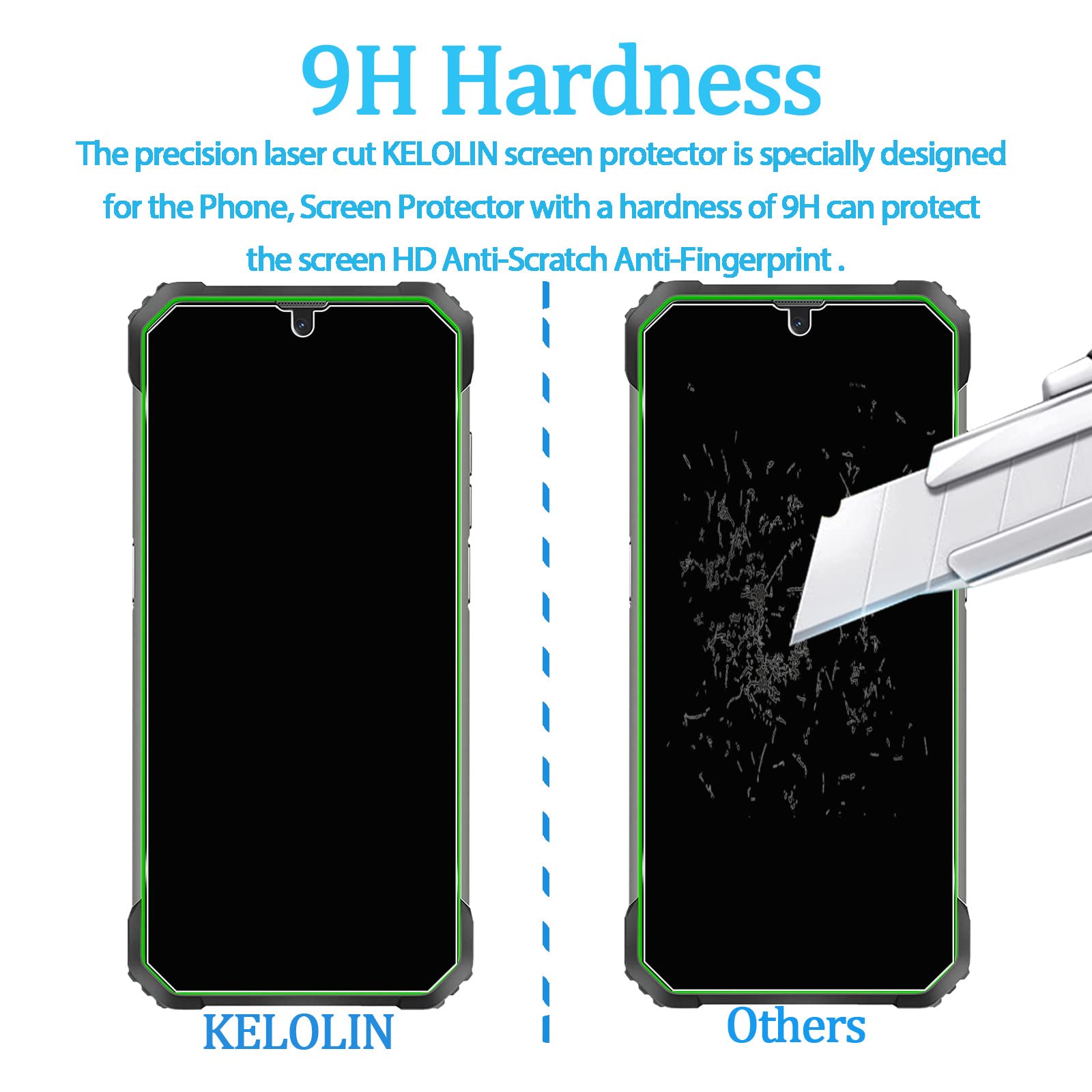 Smartect Verre Trempé [3 Pièces, Clear] Pour Blackview BV7100 / BV8800 / BL8800 5G / BL8800 Pro, Protecteur D'écran En Verre HD Anti Rayures, Sans Bulles, Dureté 9H, 0.3mm Ultra Transparent