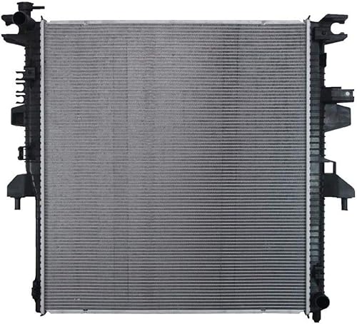 Miniatura 6 de Para Nissan Titan Radiador 2017 2018 PlásticoAluminio 5.6L V8 Para NI3010246  21410-EZ30A