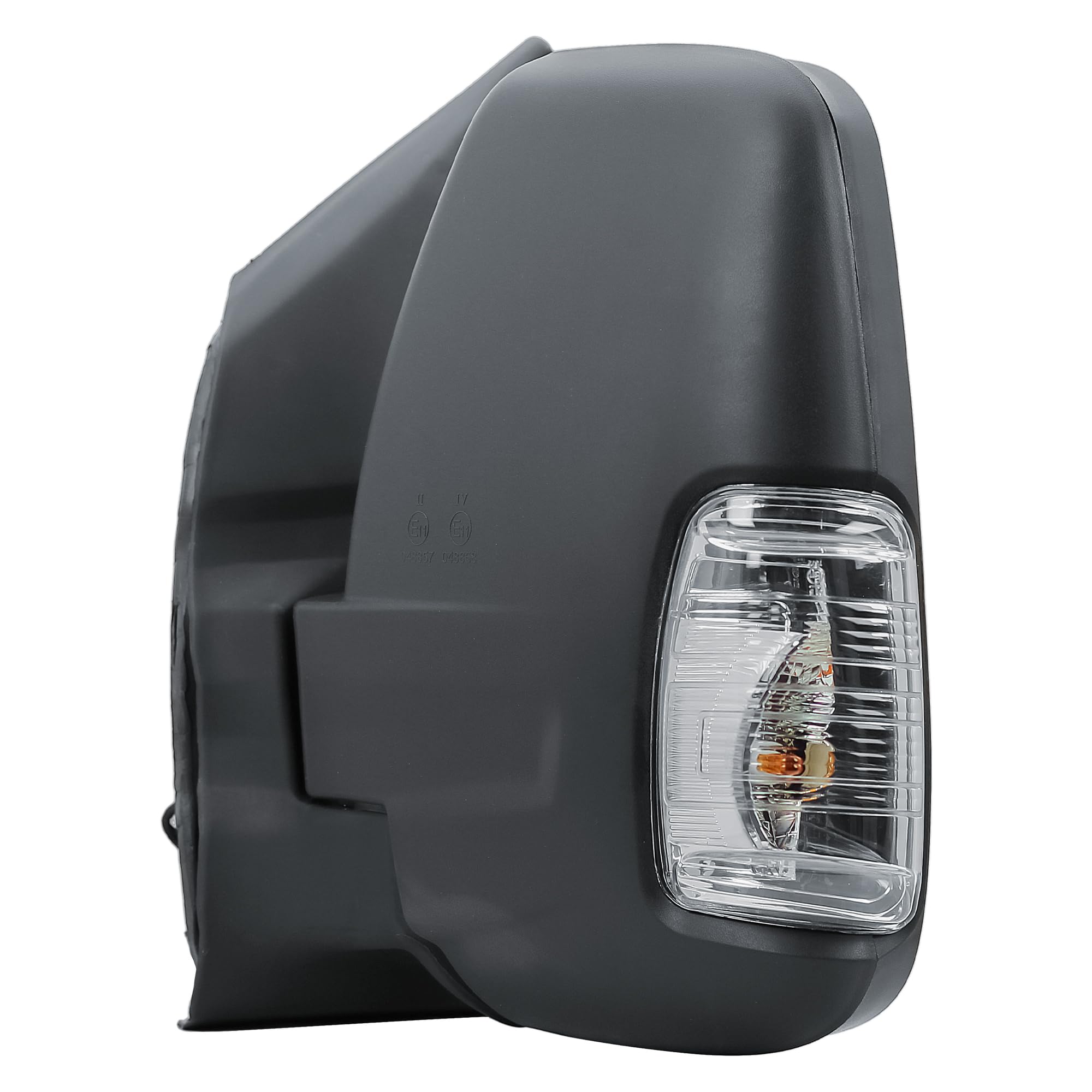 Specchietto retrovisore sinistro manuale non riscaldato con lampeggiante per Ford Transit V363 2014-2024