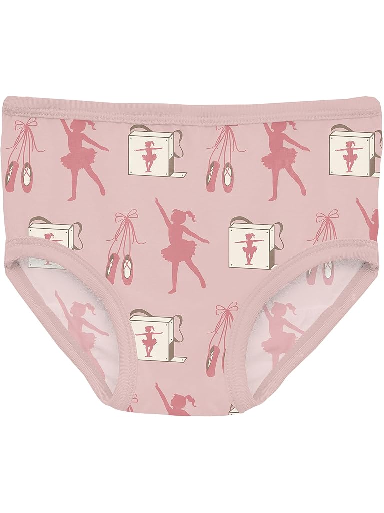 Multi Kickee Pants Print Girl's Underwear Set of 3 (Big Kid)