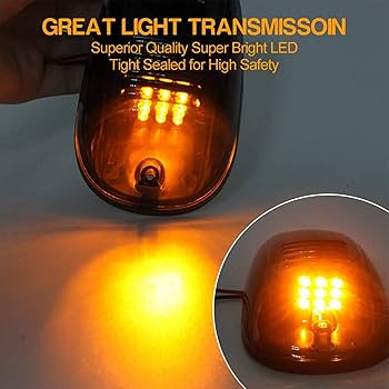 Amazon.co.jp: Aoling トラック キャブマーカー、車 ルーフ