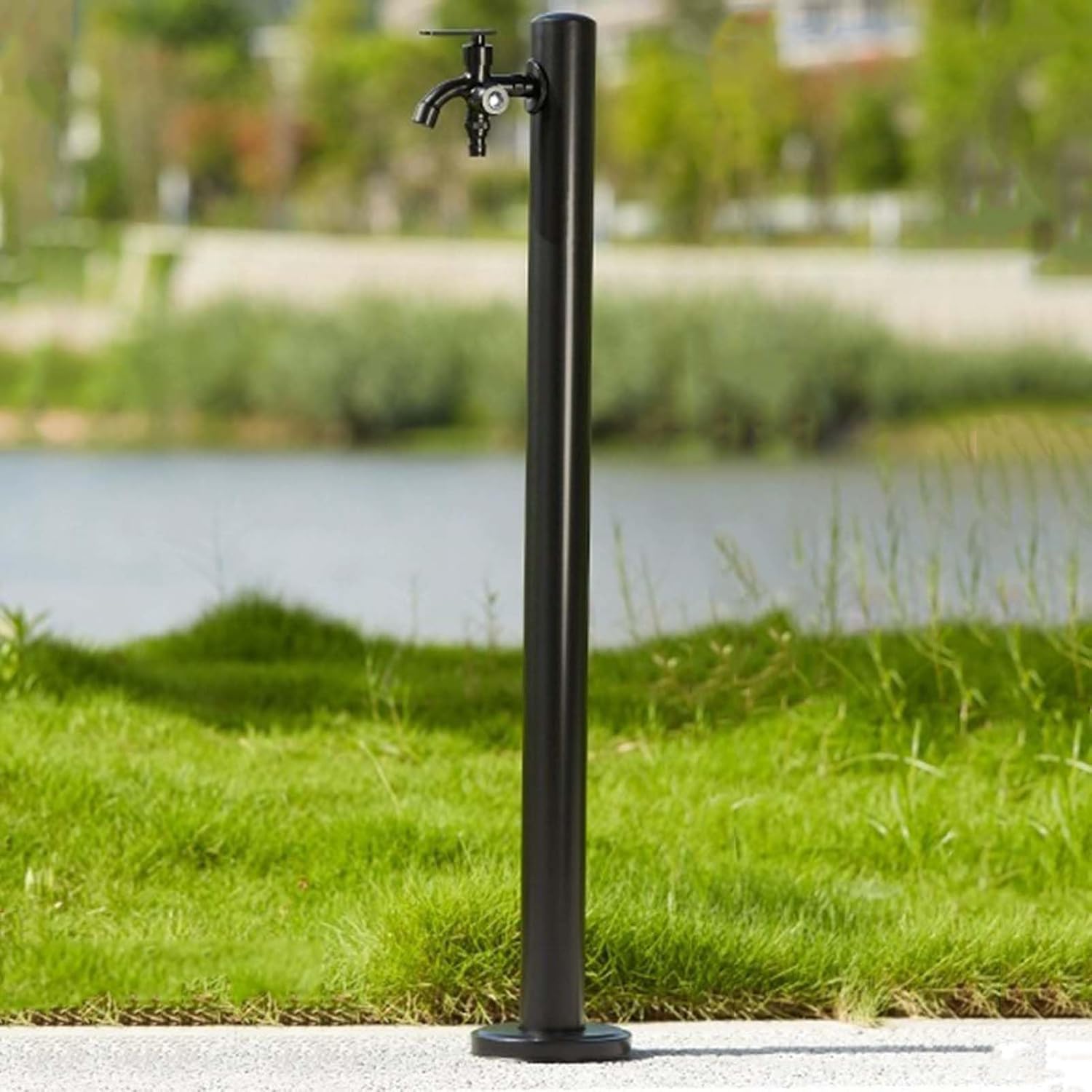 ZYCHSJXA Stainless Steel Garden Tap - Independent Outdoor Faucet with Anti-Leak Protection Efficient Irrigation System Ideal for Landscape Watering Solutions.