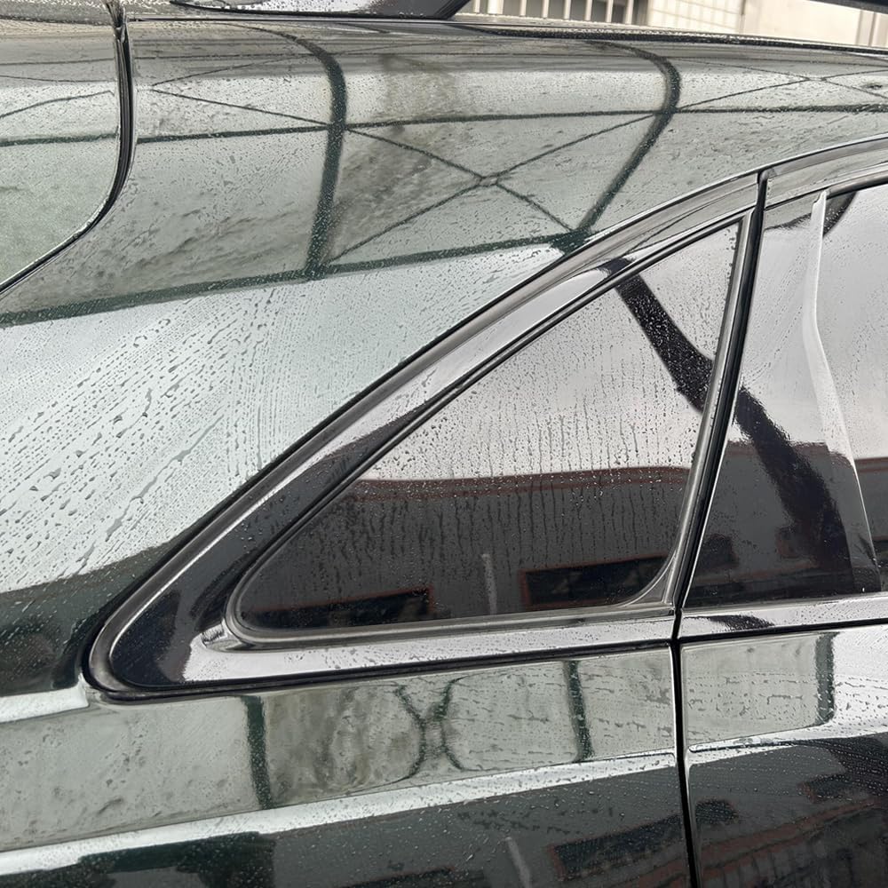 Window Trim Chrome Delete Blackout Overlay Pre-Cut Genuine Vinyl KK for Infiniti QX70 FX35 FX35 FX50 2009-2016 Carbon Fiber Pattern