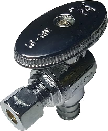1 pieza XFITTING 1/4 '' OD Compresión x 1/2 '' Válvula de ángulo Pex