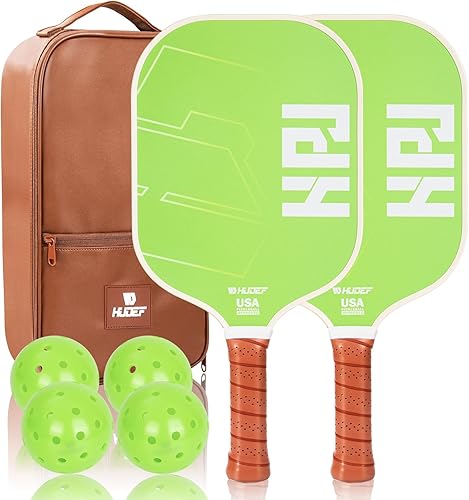 HUDEF Palas de pickleball aprobadas por USAPA, raqueta de pickleball con núcleo de panal de abeja compuesta de fibra de carbono y polipropileno con disponible en Yaxa Costa Rica
