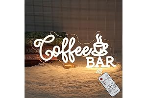 Timer Coffee Bar Neon Sign for Coffee Bar