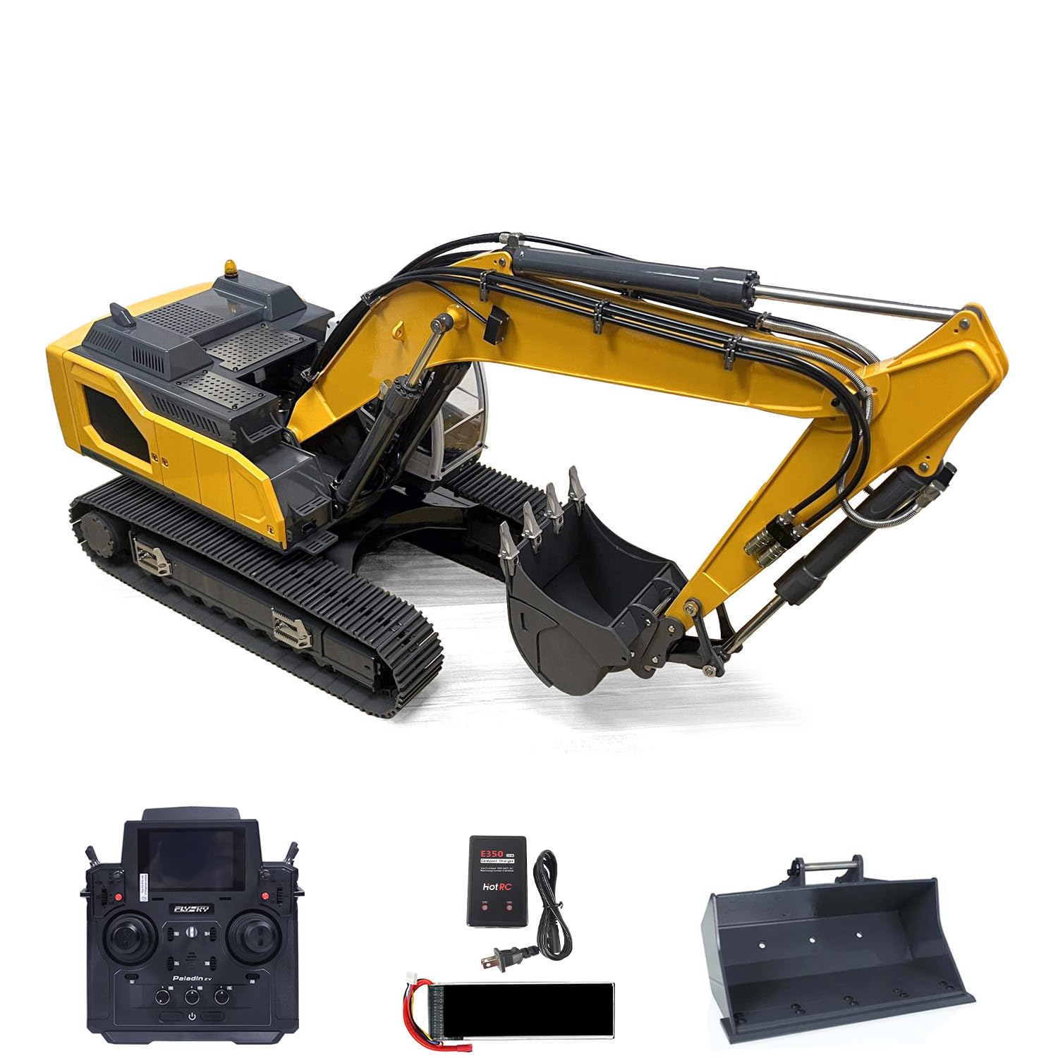Amazon.com: TOUCAN RC HOBBY 1:14 Hydraulic RC Excavator