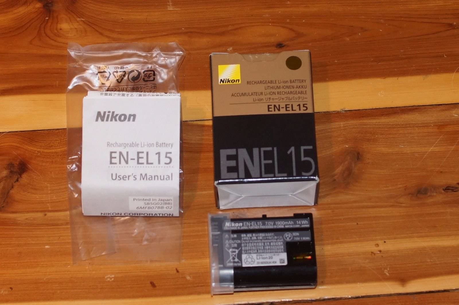 Nikon EN-EL15 Batteria Ricaricabile Li-ion, 1900 mAh