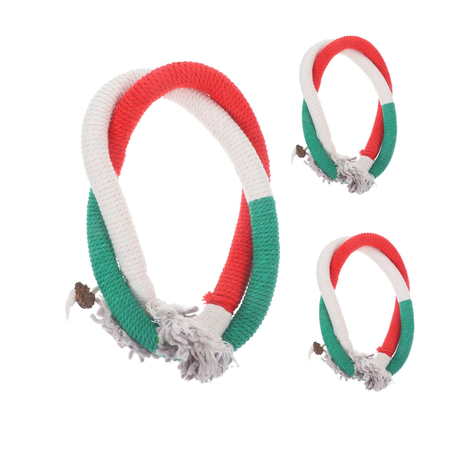 Yardwe 15pièces Jouets Interactifs Corde De Chat avec Herbe à Chat Jouets à Mâcher pour Accessoire Amusant pour Éveiller Les Instincts De Chasse