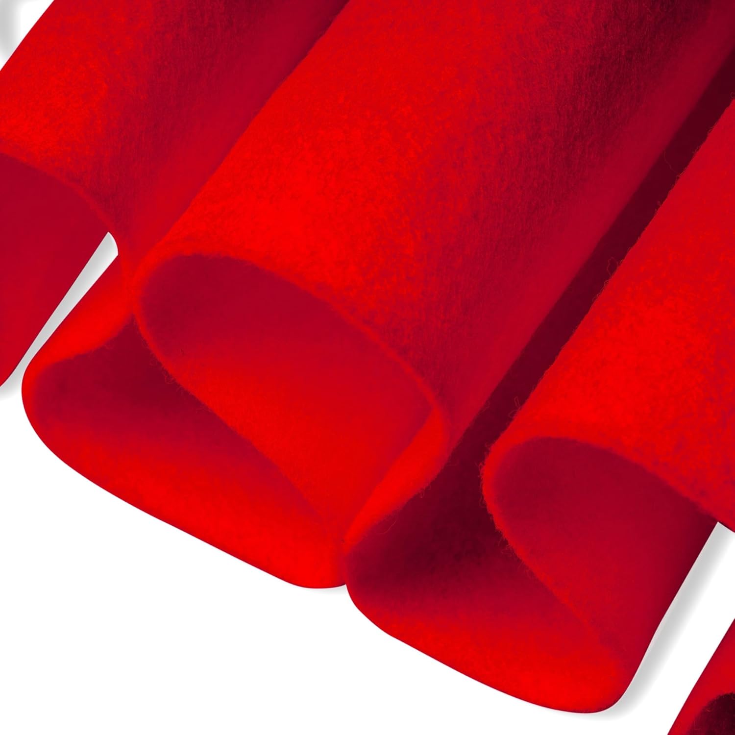 FabricLA Acrylic Felt 72" wide, 1.6mm, hot orange (20 yd)