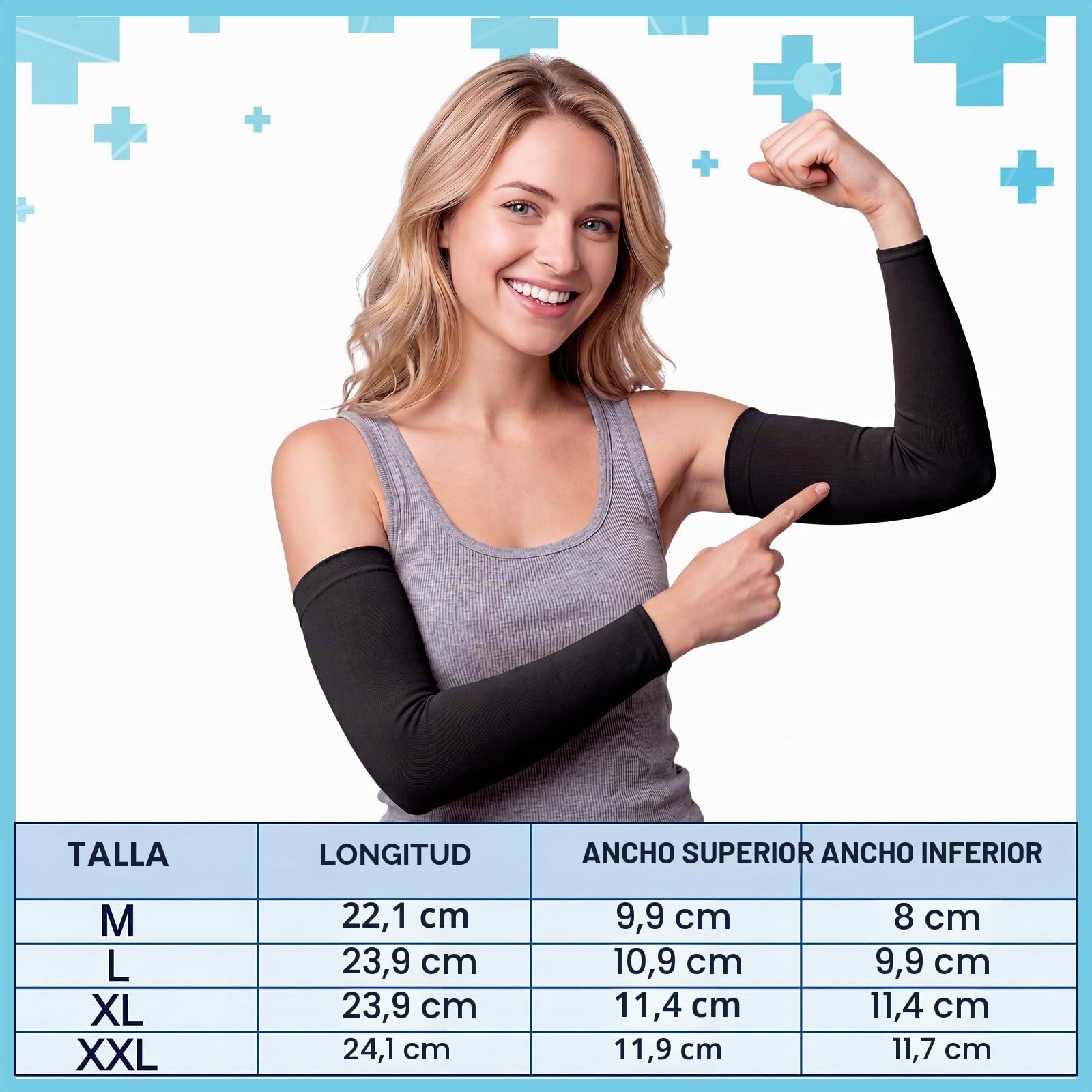 6 fundas Picc Line para diálisis de fístula superior del brazo, talla única, transpirable, para adultos