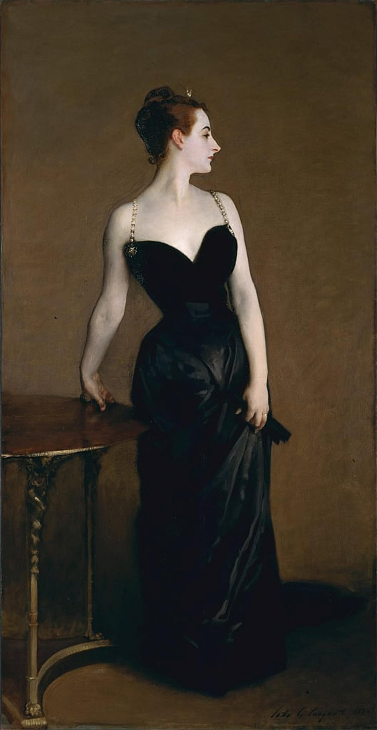 POSTERIIk Famous Print Pop Art Wall Art Graffiti Madame X Madame Pierre Gautreau by John Singer Sargent Art Prints for Home Decor 60x90cm