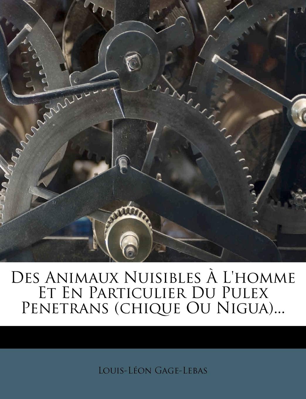 Des Animaux Nuisibles À L'homme Et En Particulier Du Pulex Penetrans (chique Ou Nigua)...