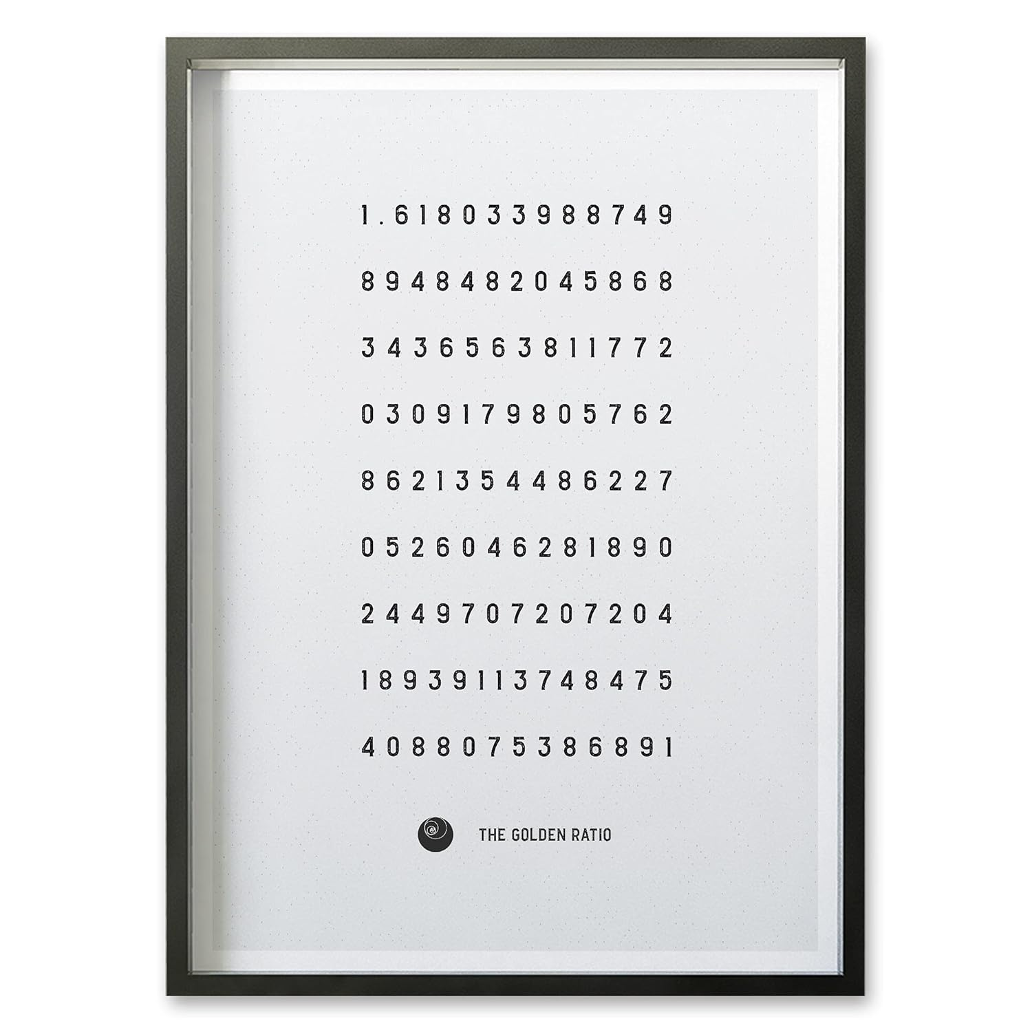 Amazon.com: Golden Ratio Digits Print for Classroom Decor, Mathematics
