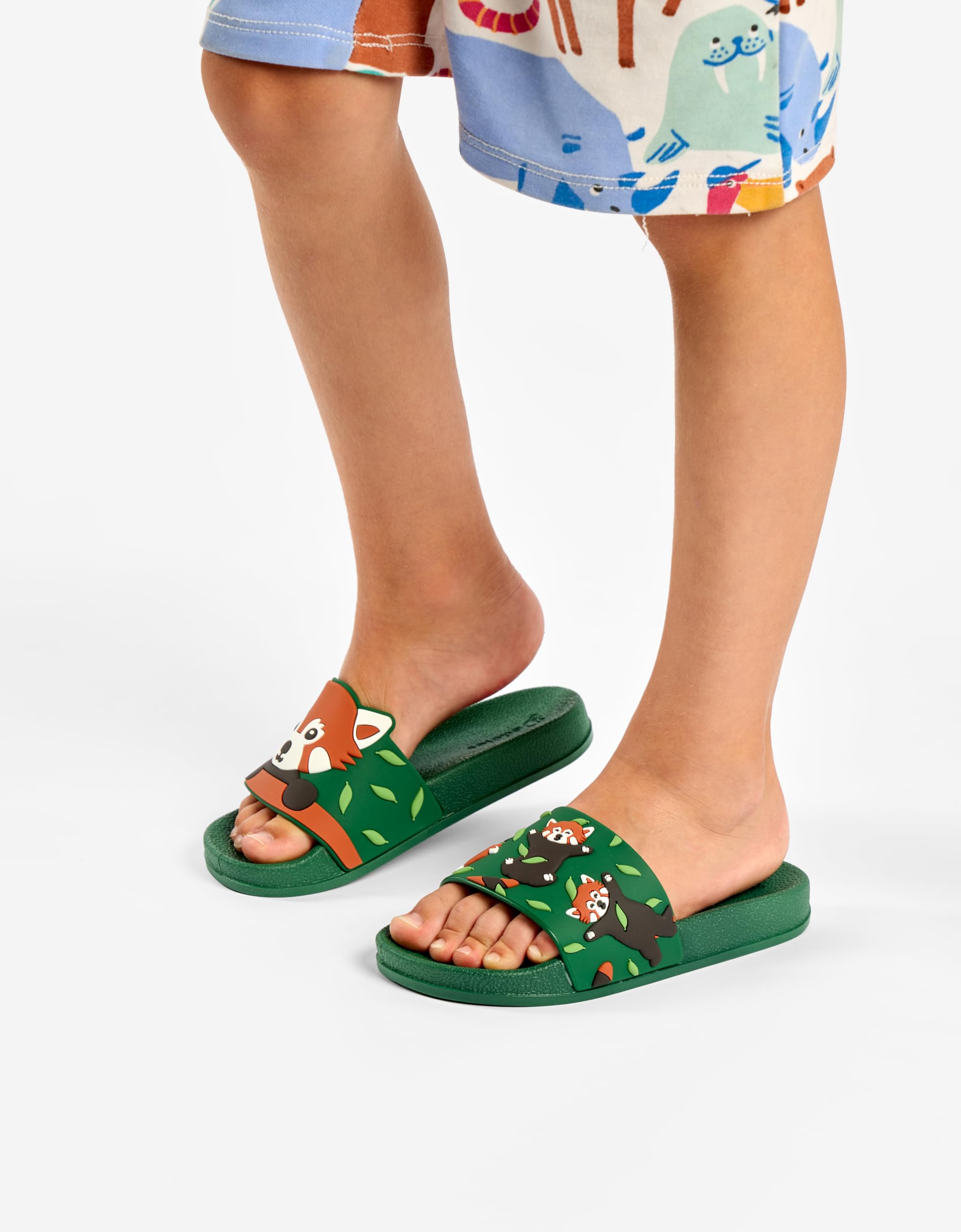 Dedoles Ciabatte & Pantofole Donna Uomo & Bambini Sandali per Spiaggia e Piscina con tanti Design Patatine Fiori Volpe Lama Nuvole Ketchup Regalo